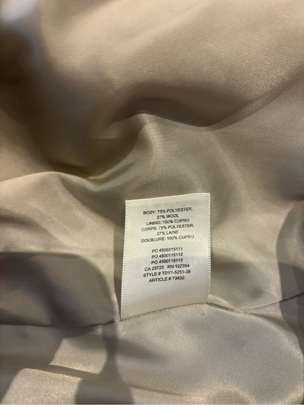 Babaton Cream Faux-Shearling Teddy Coat - Picture 6 of 8